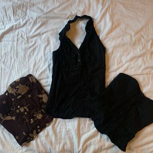 Woman’s Bustier Tops - Size Medium - 3 Top Bundle Deal!!!